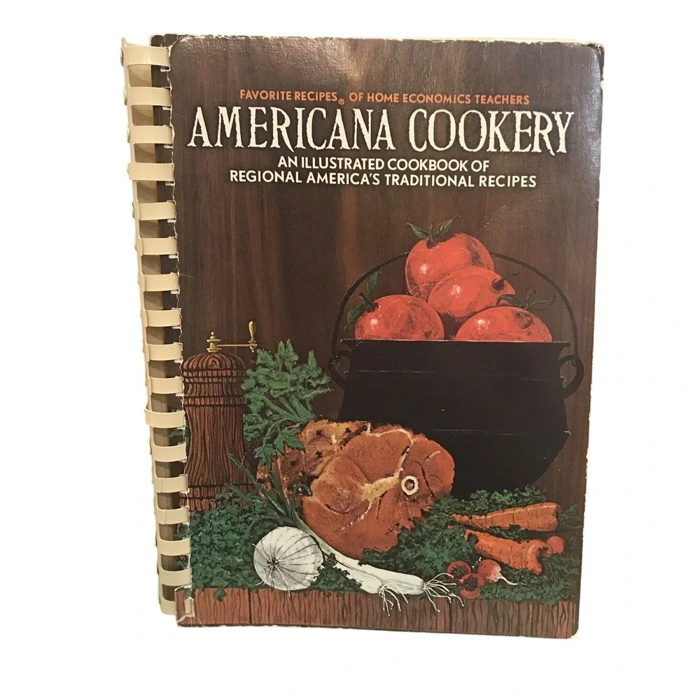 Americana Cookery Cookbook Vintage Favorite Recipes Home Economics Teachers‎
